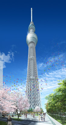 Tokyo Sky Tree стана втората най-висока кула в света